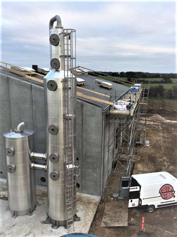 biogas montage